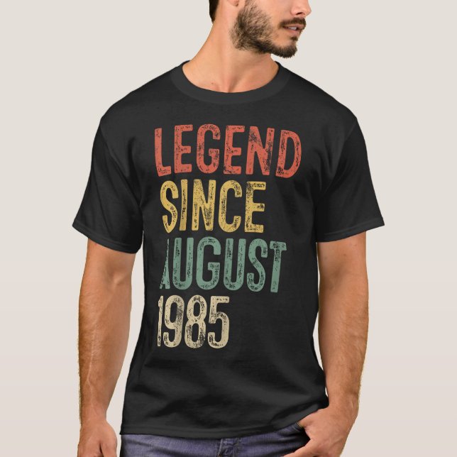 Legend 1985 40Th Birthday Gifts For Men Women 40  T-Shirt (Front)