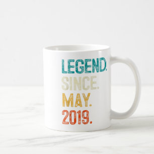Legend 2019 6th Birthday Gifts For Boy Girl 6 Year Coffee Mug