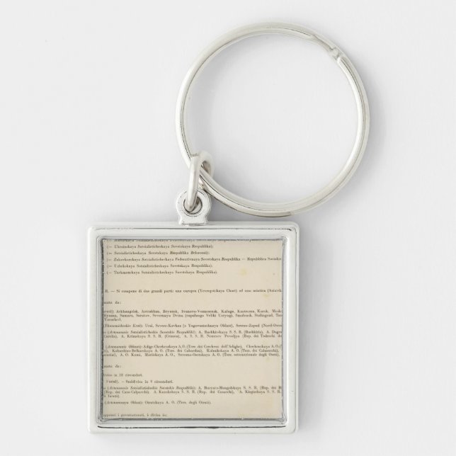 Legend 6667 Russia Key Ring (Front)