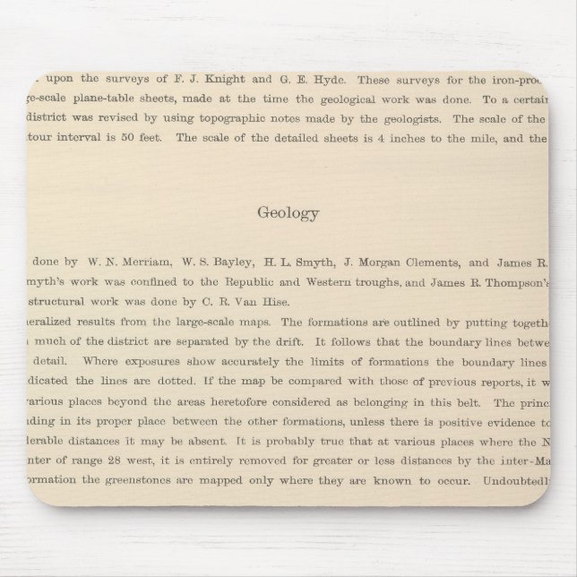 Legend Atlas Mouse Mat (Front)