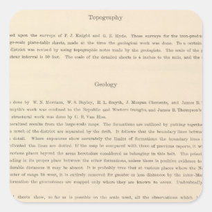 Legend Atlas Square Sticker