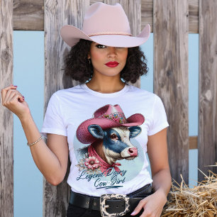 Legend-Dairy Cow-Girl Cow Lover T-Shirt