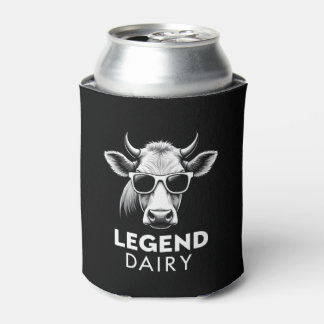 Legend Dairy Funny Farmer Cow Farmer Pun Graphic T Can Cooler