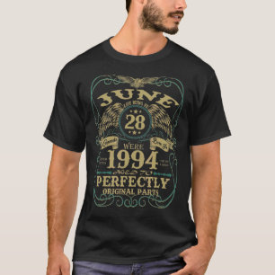 Legend June 1994 Vintage 28th Birthday T-Shirt