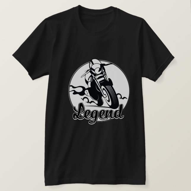 Legend Motorcycle T-Shirt (Design Front)