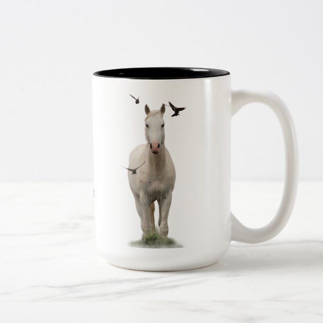 LEGEND Mustang Stallion "Pallaton" Beverage Mug (Right)