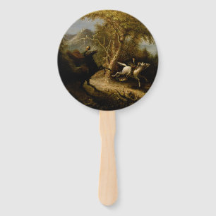 Legend of Headless Horseman Halloween Ghost Hand Fan
