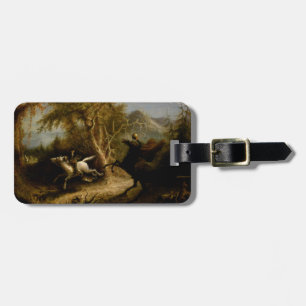 Legend of Headless Horseman Halloween Ghost Luggage Tag