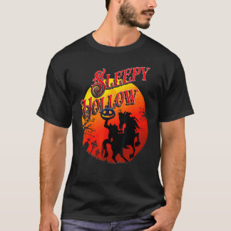 Legend Of Headless Horsemen On Halloween Or Sleepy T-Shirt