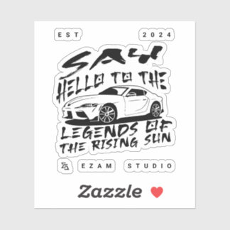 Legend of the Rising Sun - Bold Artistic Design