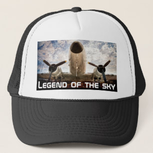 Legend of the sky customizable trucker hat