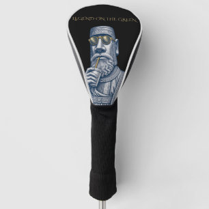LEGEND ON THE GREEN Vintage Art Golf Head Cover