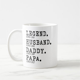 Legend papa shirt coffee mug