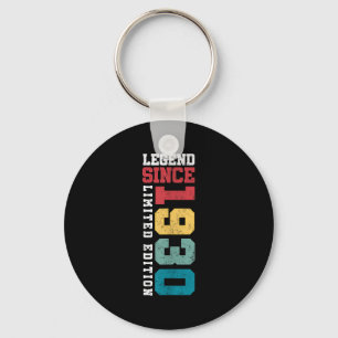 Legend Since 1930 Limited Edition 95 Year Old 95th Key Ring