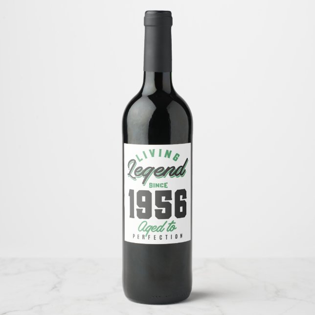 Legend Since 1956 Wine Label (Front)