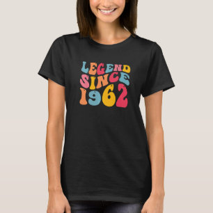 Legend Since 1962 60 Years Old Retro Vintage 60th T-Shirt