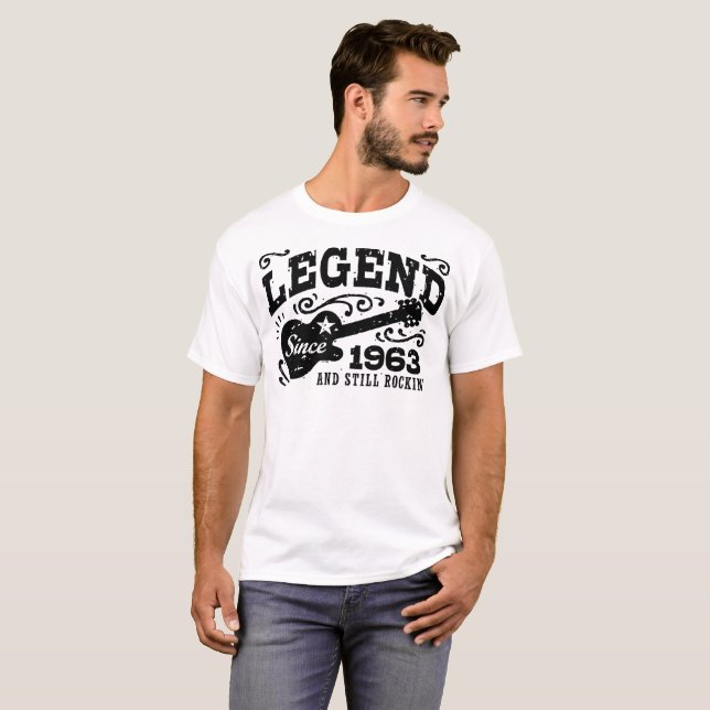 Legend Since 1963 T-Shirt (Front Full)