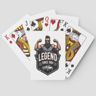 Legend Since 1964 Playing Cards