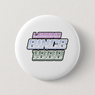 Legend Since 1965 6 Cm Round Badge