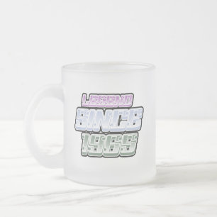 Legend Since 1965 Frosted Glass Coffee Mug