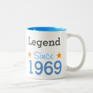 Legend Since 1969 Two-Tone Coffee Mug