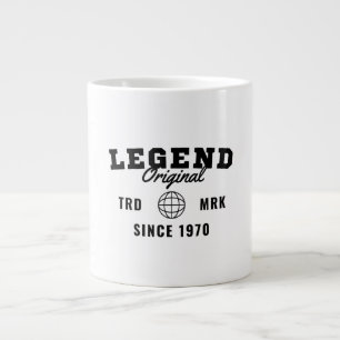 Legend Since 1970 Large Coffee Mug