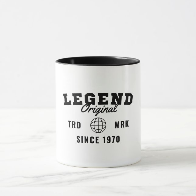 Legend Since 1970 Mug (Center)