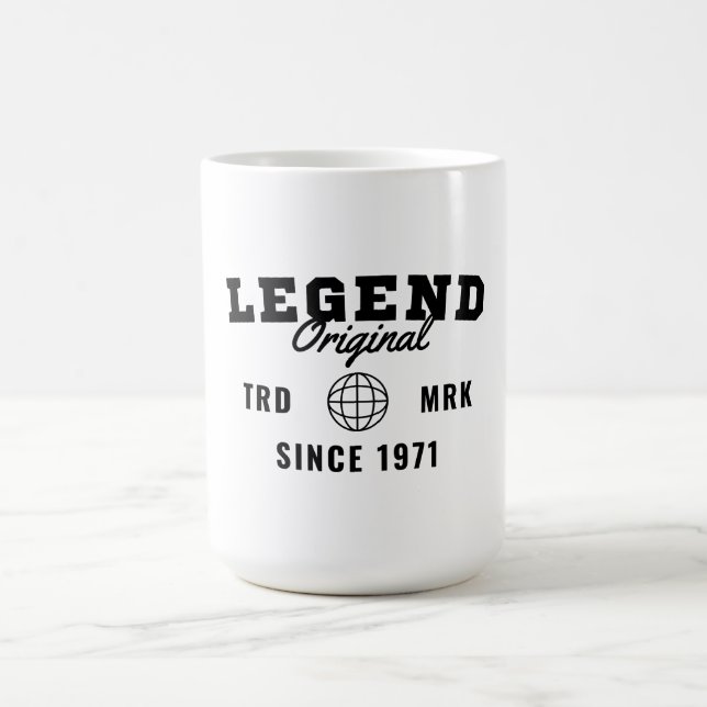 Legend Since 1971 Coffee Mug (Center)