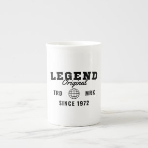 Legend Since 1972 Bone China Mug