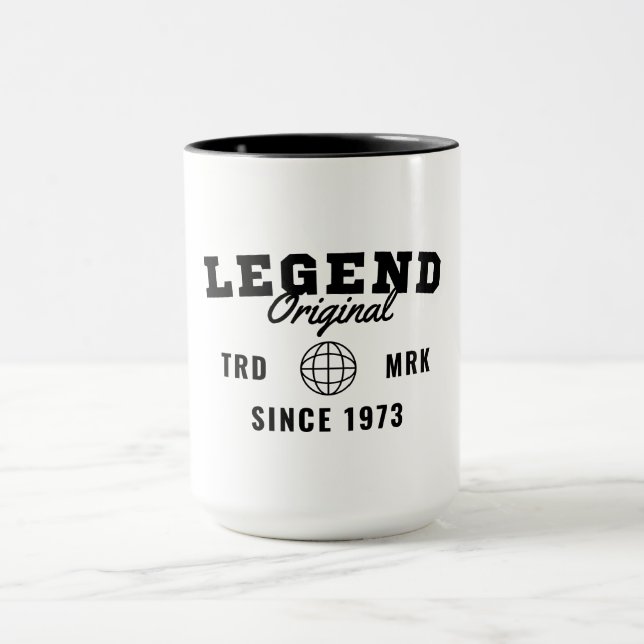 Legend Since 1973 Mug (Center)