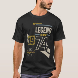Legend Since 1974 49 birthday T-Shirt