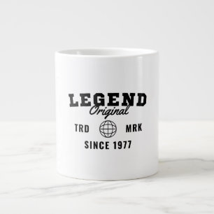 Legend Since 1977 Large Coffee Mug