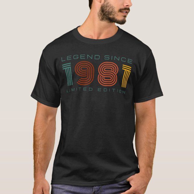 Legend Since 1981, Limited Edition T-Shirt (Front)