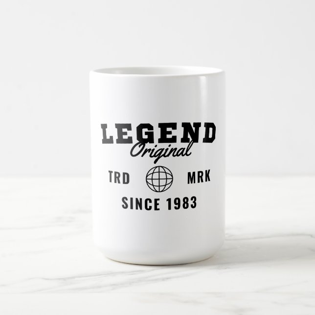 Legend Since 1983 Coffee Mug (Center)