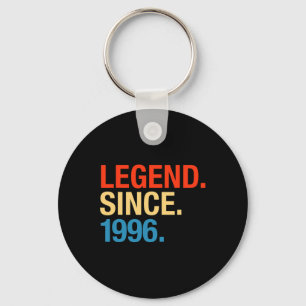 Legend Since 1996 Years Old Gifts 26th Birthday  Key Ring
