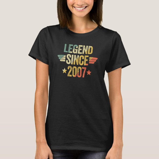 Legend Since 2007 1 T-Shirt (Front)