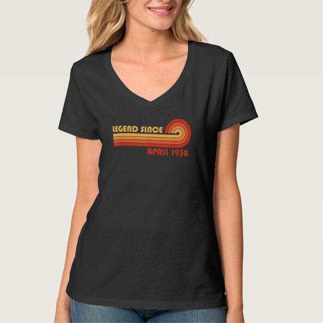 Legend Since April 1930 T-Shirt (Front)