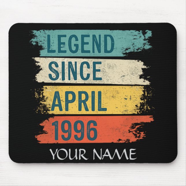 Legend Since April 1996 Mouse Mat (Front)