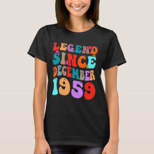 Legend Since December 1952 Vintage Birthday Retro T-Shirt