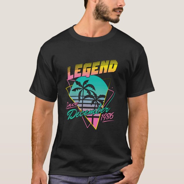 Legend Since December 1986 T-Shirt (Front)