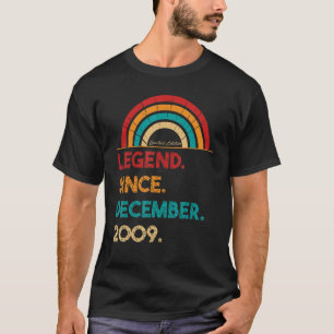 Legend Since December 2009 13th Birthday Born In T-Shirt