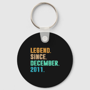Legend Since December 2011 Birth Of Birthday 2011  Key Ring