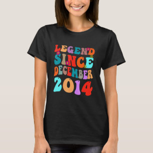 Legend Since December 2014 Vintage Birthday Retro T-Shirt