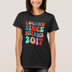 Legend Since December 2017 Vintage Birthday Retro T-Shirt