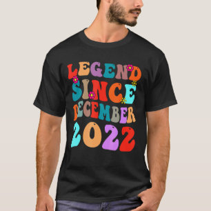 Legend Since December 2022 Vintage Birthday Retro T-Shirt