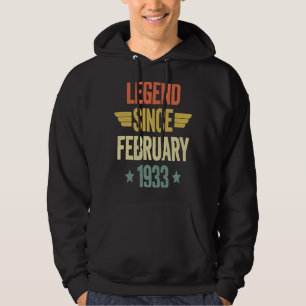 Legend Since February 1933 Hoodie
