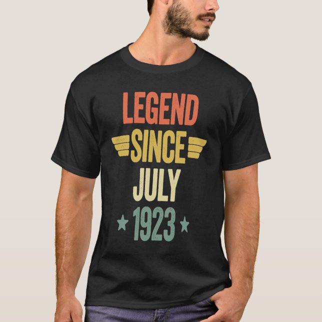 Legend Since July 1923 T-Shirt (Front)