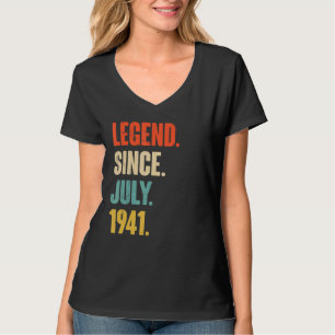 Legend Since July 1941 81 Year Old Gift 81st Birt T-Shirt