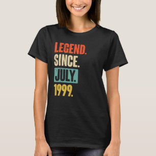 Legend Since July 1999 23 Year Old 23rd Birthday T-Shirt