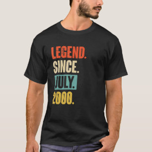 Legend Since July 2000 22 Year Old 22nd Birthday T-Shirt